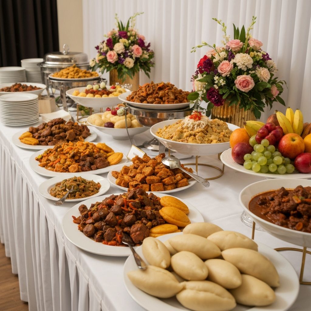 Wedding buffet